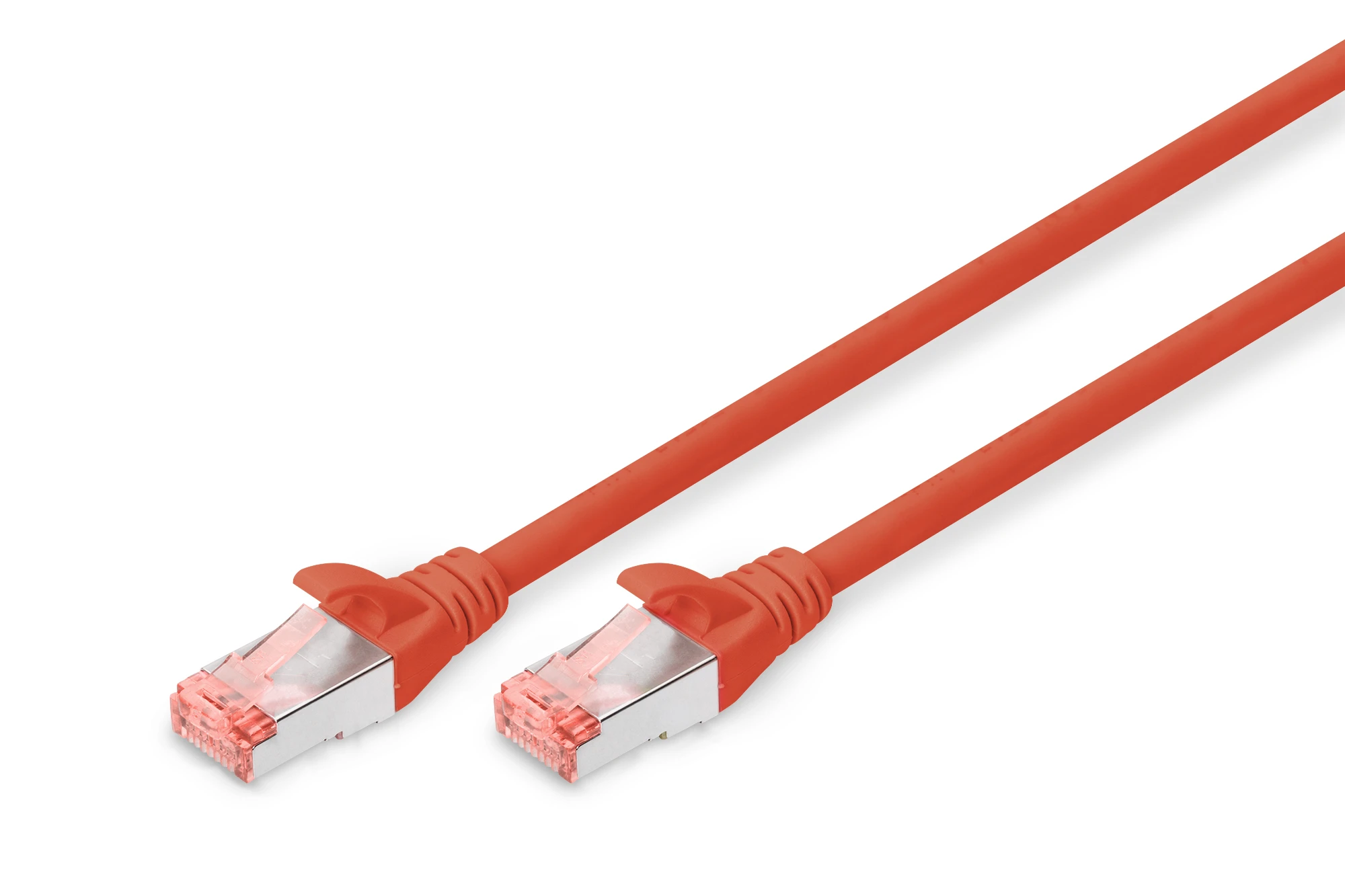 Cat 6 Kabel RJ45/RJ45 10,0m Rot